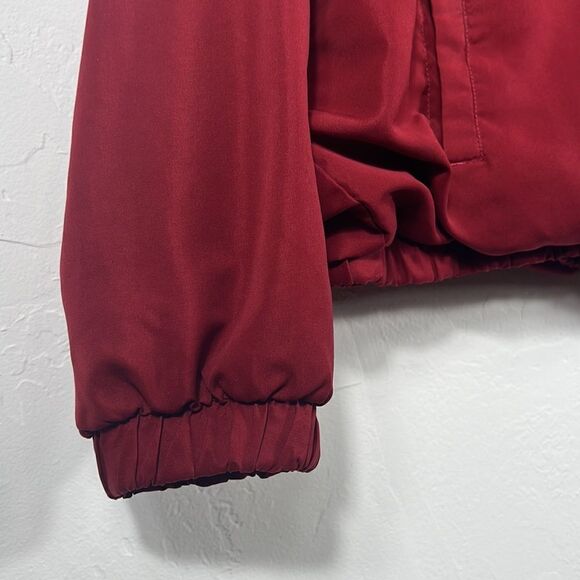 🔥🏈 Vintage OKLAHOMA OU SOONERS Polyester Embroidered Pullover Jacket - XL -EUC - Picture 6 of 15